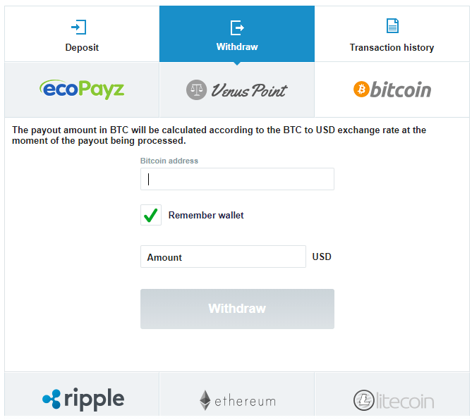 엑스 카지노 출금 비트코인